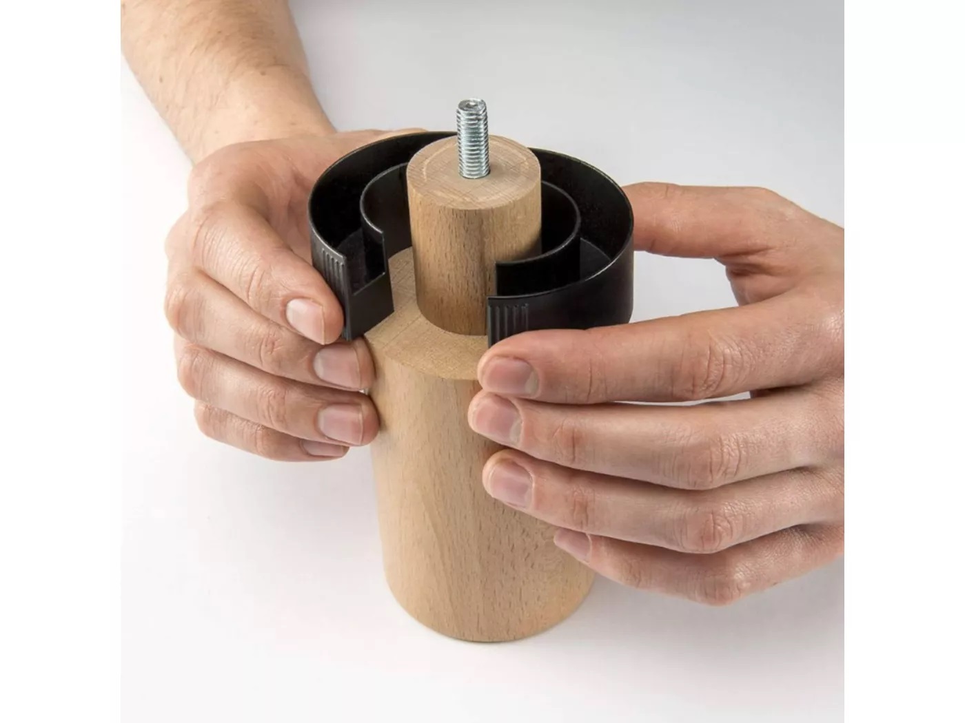 Bague- pied de lit- en bois-anti punaise