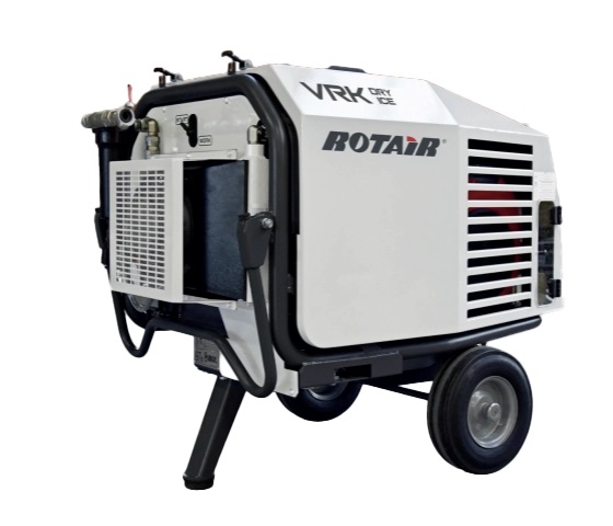 Compresseur spécial air glace mobile VRK Dryice